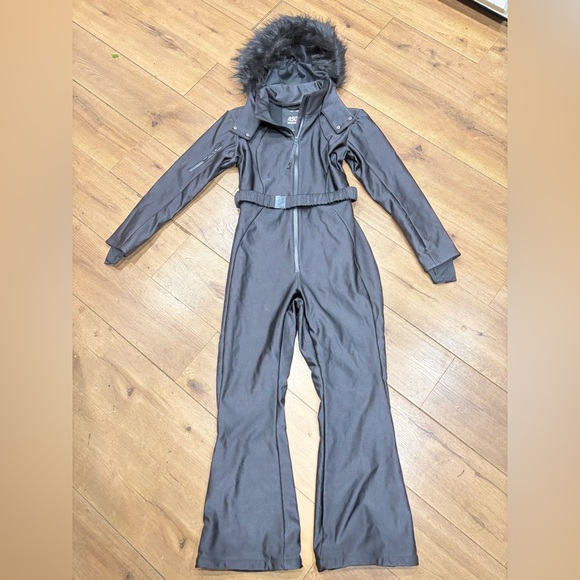 ASOS Pants - ASOS 4505 Ski & Snow Belted Slim Leg Fur Hood Ski Suit